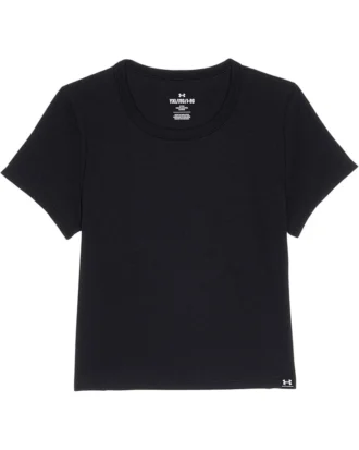 Under Armour Kids Rival Ribbed Shirt Sleeve T-Shirt (Big Kid) | Shirts & Tops