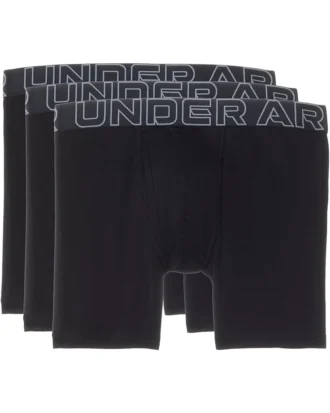 Under Armour Performance Cotton - Solid 6 In 3 Pack | Underwear