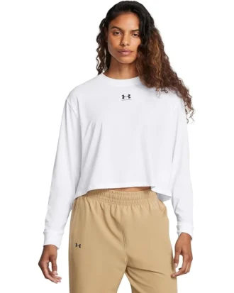 Under Armour Rival Boxy Long Sleeve T-Shirt | Shirts & Tops