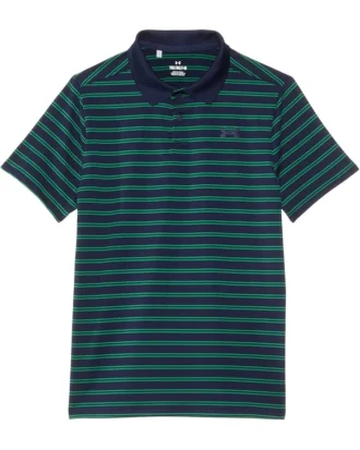 Under Armour Kids Performance Polo Striped (Big Kid) | Shirts & Tops