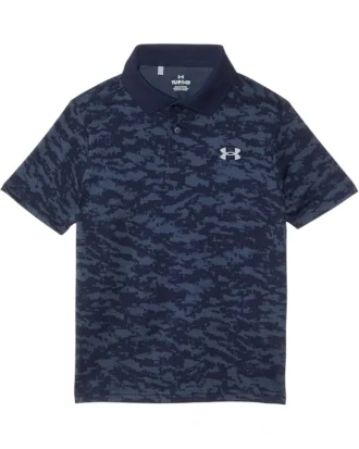 Under Armour Kids Performance Novelty Polo (Big Kid) | Shirts & Tops