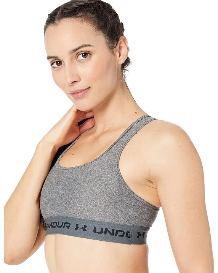 Under Armour Cross-Back Mid Heather Bra | Underwear & Intimates 3 Under Armour Cross-Back Mid Heather Bra | Underwear & Intimates - Image 3