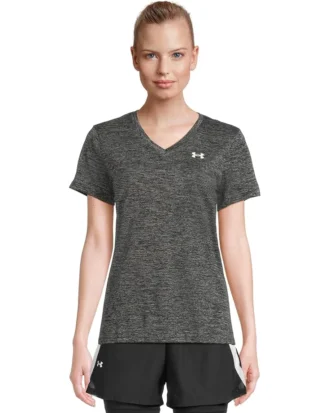 Under Armour Tech Short Sleeve V-Neck Twist | Shirts & Tops