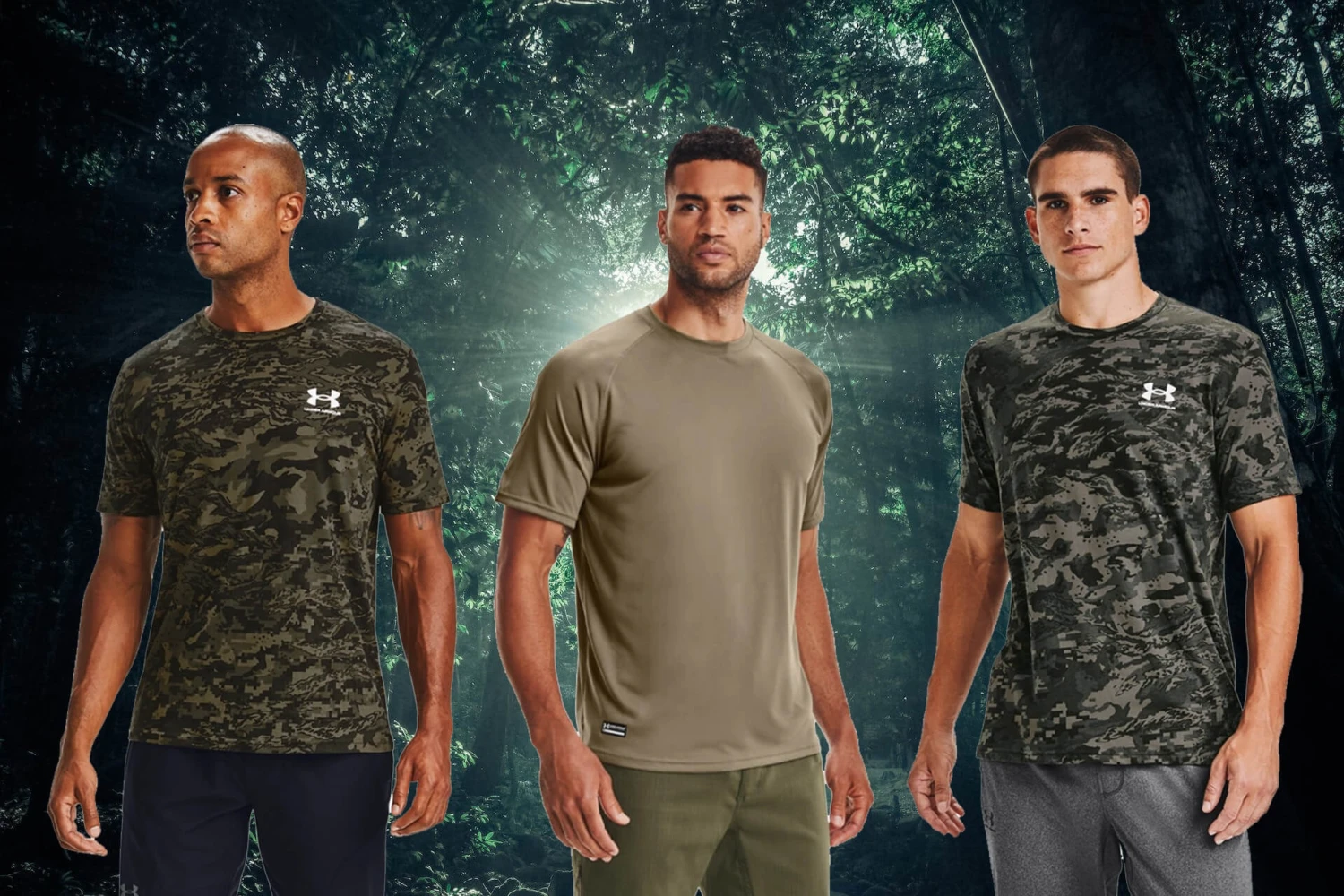 Sadiee Fashion Shop -Default Template 2 Under Armour Shirts Tactical Mil